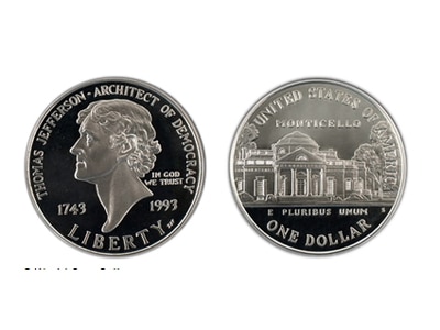1 Δολάριο T. Jefferson