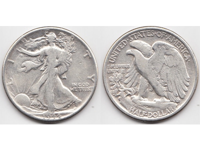 1/2 Δολάριο Walking Liberty